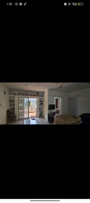 Living Room in 2 BHK Apartment at Gulmohar Symphony, Kharadi – for Rent