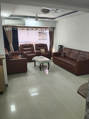 Living Room in 3 BHK Apartment at Spark Shree Madhusudan CHS, Vile Parle East – for Sale