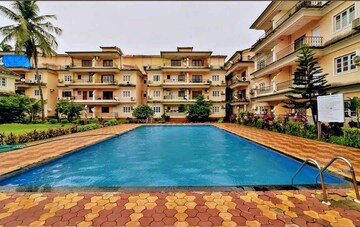 Swimming Pool in 1 BHK Apartment at Calangute – for Rent