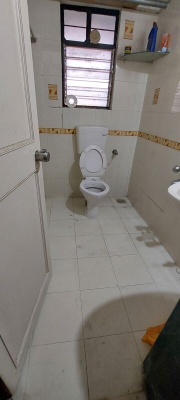 Bathroom in 3 BHK Apartment at Om The Hillside, Bavdhan – for Rent