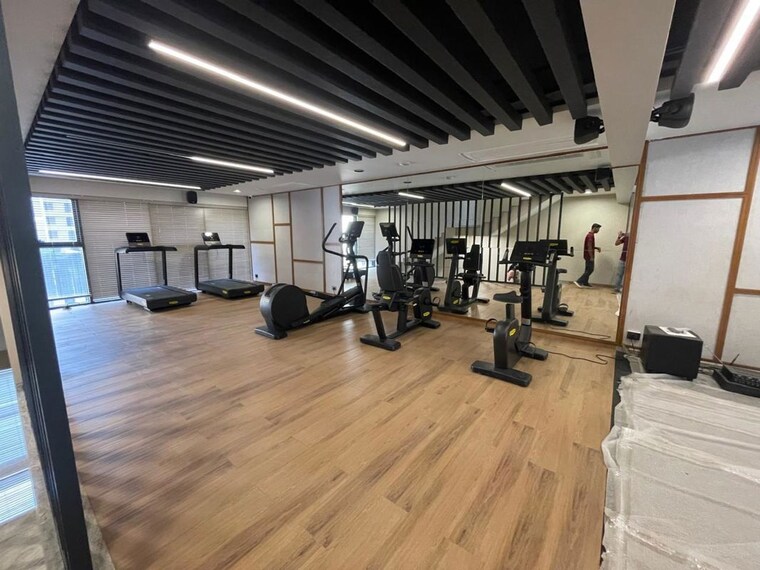 Gym, pristine-allure 2 Bedroom 750 Sq.Ft. Apartment In Kharadi Pune 10065830