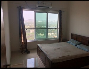 Bedroom in 2.5 BHK Apartment at Ekta Tripolis, Goregaon West – for Rent