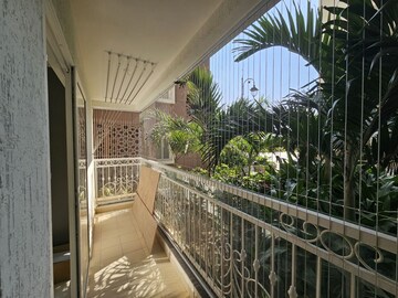 Balcony in 3 BHK Apartment at Prestige Beverly Hills, Kokapet – for Rent