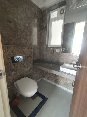 Bathroom in 2 BHK Apartment at LnT Crescent Bay T3, Parel – for Rent