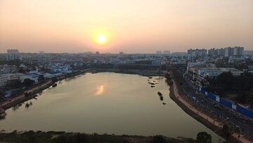 Swimming Pool in 3 BHK Apartment at Habitat Aura, Bannerghatta Road – for Rent