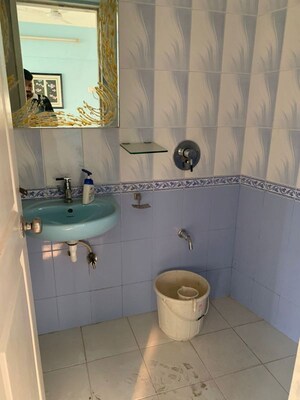 Bathroom in 3 BHK Apartment at Santacruz West – for Rent