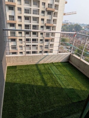 Balcony in 2 BHK Apartment at Ganeshpeth Colony – for Rent