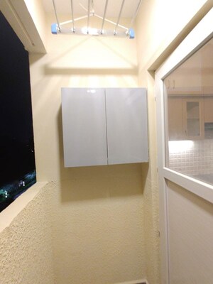 Building Lobby in 2 BHK Apartment at Sai Kalyan Ultima, Thanisandra – for Rent