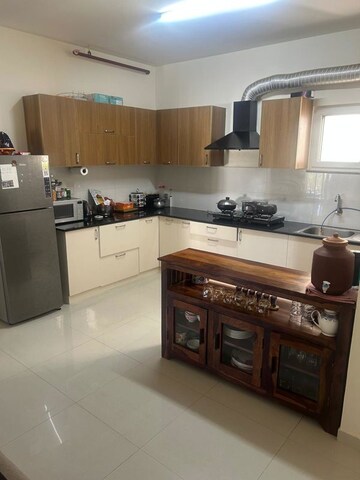 Kitchen in 3 BHK Apartment at Rohan Upavan, Hennur – for Rent