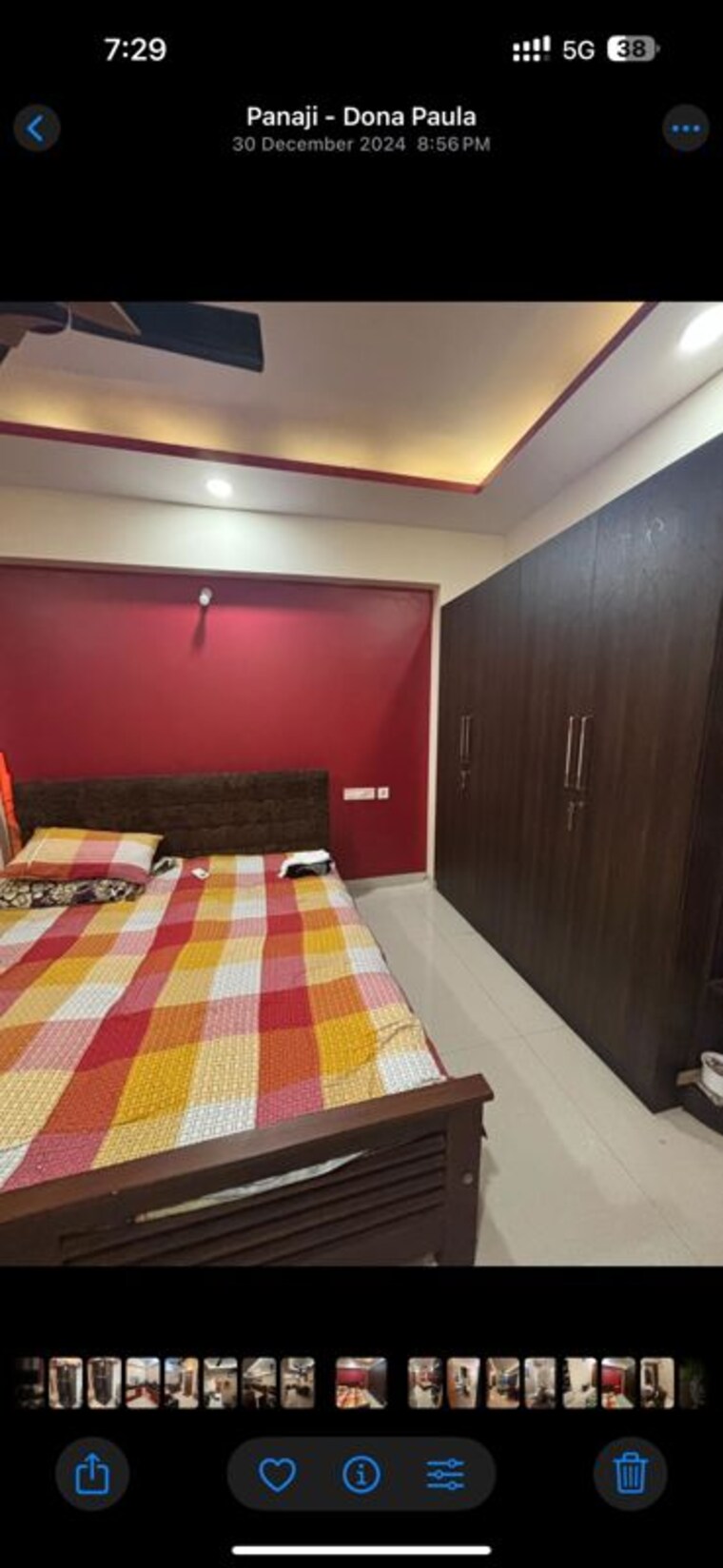 Bedroom, dona paula 2 Bedroom 1000 Sq.Ft. Apartment In Dona Paula Goa 10065979
