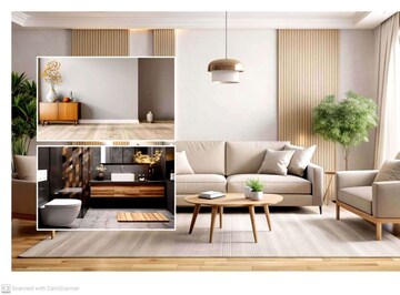 Bedroom in 3 BHK Apartment at Siddhivinayak The Landmark, Undri – for Sale