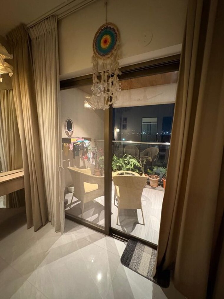 Balcony, oxy-beaumonde 3 Bedroom 1600 Sq.Ft. Apartment In Viman Nagar Pune 10065994