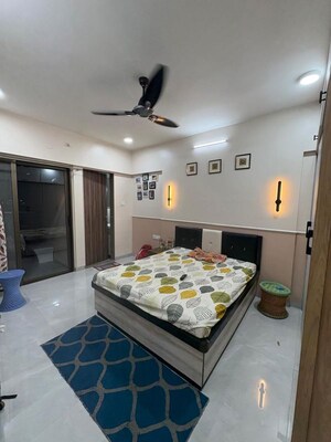 Bedroom in 3 BHK Apartment at Oxy Beaumonde, Viman Nagar – for Rent