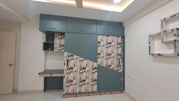 Living Room in 3 BHK Apartment at Qualitas Serenity Park, Kokapet – for Rent