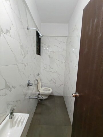 Bathroom in 2 BHK Apartment at Vijay Park, Kasarvadavali – for Sale