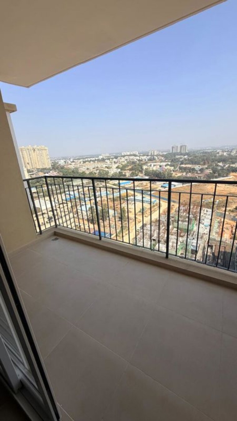 Balcony, bhartiya-city-nikoo-homes-4 3 Bedroom 1834 Sq.Ft. Apartment In Thanisandra Main Road Bangalore 10066062