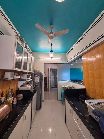 Kitchen in 3 BHK Apartment at Bandra West – for Rent