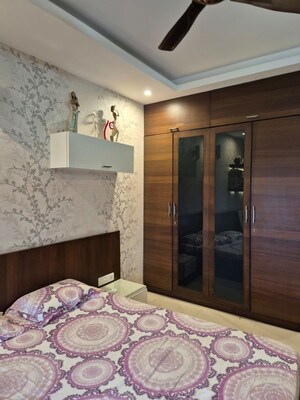 Bedroom in 3 BHK Apartment at Plama Heights, Hennur – for Rent