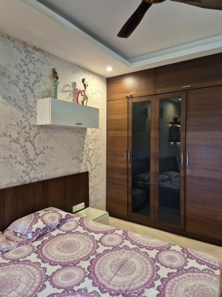 Bedroom, plama-heights 3 Bedroom 1667 Sq.Ft. Apartment In Hennur Bangalore 10066099