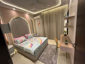 Master Bedroom in 3 BHK Apartment at Maya Green Lotus Utsav, International Airport Road – for Sale