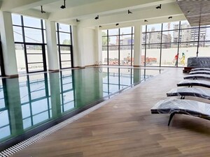 Balcony in 3 BHK Apartment at Maya Green Lotus Utsav, International Airport Road – for Sale