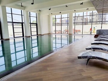 Balcony in 3 BHK Apartment at Maya Green Lotus Utsav, International Airport Road – for Sale