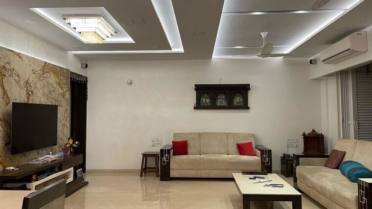 Living Room, raunak-unnathi-woods 2 Bedroom 650 Sq.Ft. Apartment In Ghodbunder Road Thane 10066114