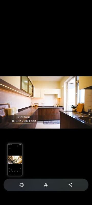 Kitchen in 3 BHK Apartment at Bestech Park View Altura, Sector 79 – for Sale