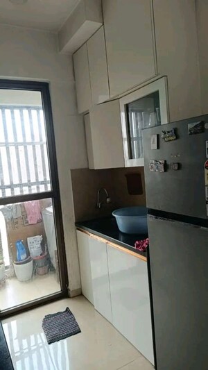 Kitchen in 2 BHK Apartment at Runwal Greens, Mulund West – for Sale