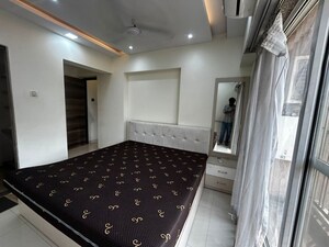 Bedroom in 4 BHK Apartment at T Bhimjyani Neelkanth Woods Olivia, Ghodbunder Road – for Rent