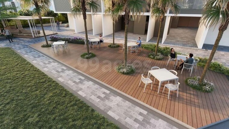 Balcony, holystico-astrana 3 Bedroom 1852 Sq.Ft. Apartment In Hadapsar Pune 10066124