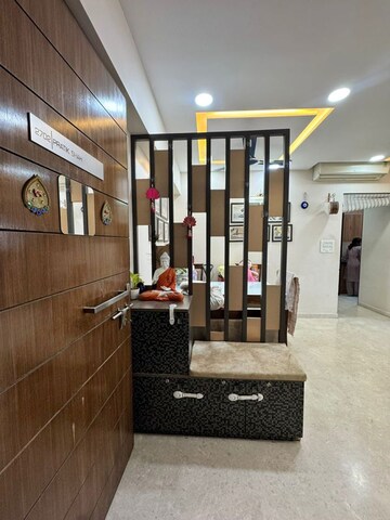 Living Room in 5 BHK Apartment at Rajvilas Hawa Mahal Chs, Manpada – for Rent