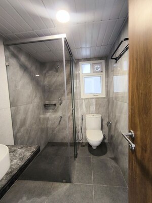 Bathroom in 3 BHK Apartment at Prestige Beverly Hills, Kokapet – for Rent