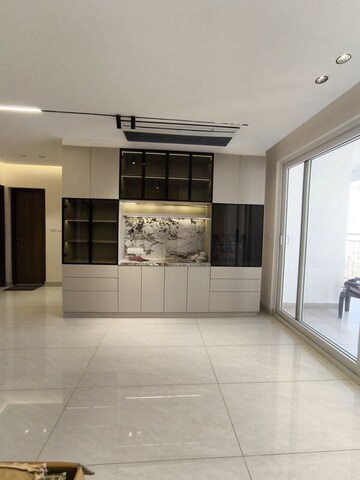 Living Room in 3 BHK Apartment at Prestige Beverly Hills, Kokapet – for Rent