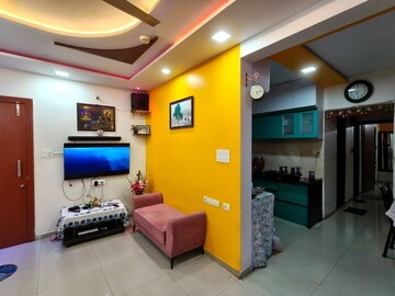 Living Room in 3 BHK Apartment at Kolte Patil Life Republic, Hinjewadi – for Rent