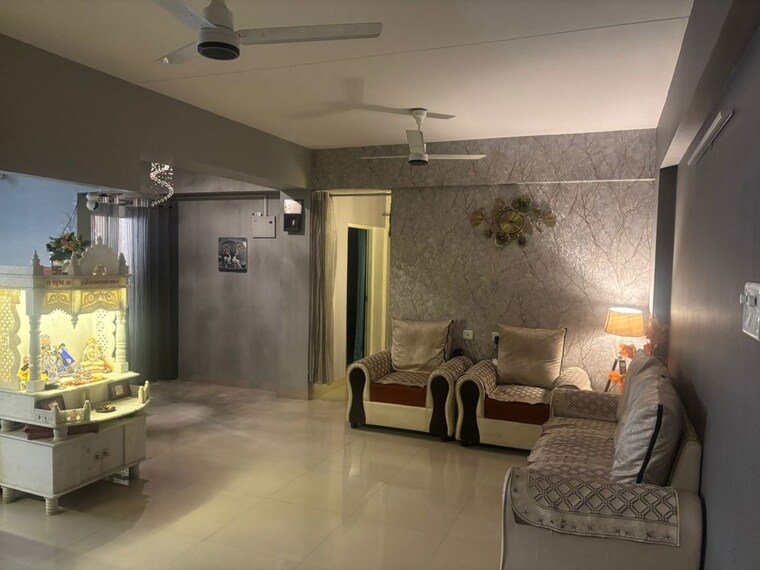 Living Room, eden-garden-tathawade 2 Bedroom 800 Sq.Ft. Apartment In Tathawade Pune 10066184