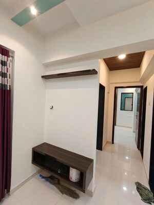 Building Lobby in 4 BHK Apartment at Laabh Shubh Sanket Complex, Ghodbunder Road – for Rent