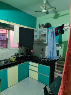 Kitchen in 1 BHK Apartment at Model Colony – for Sale
