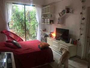 Living Room in 3 BHK Apartment at Sagar Mahal, Walkeshwar – for Sale