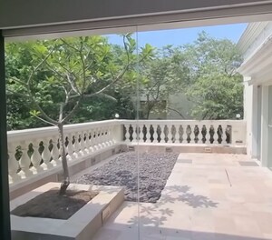 Balcony in 5 BHK Independent House at T Bhimjyani Neelkanth Woods, Manpada – for Rent