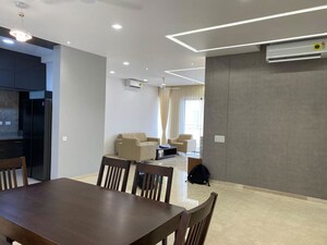 Living Room in 3 BHK Apartment at Century Ethos, Hebbal – for Rent