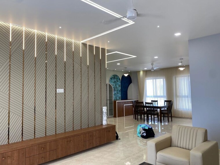 Living Room, century-ethos 3 Bedroom 2960 Sq.Ft. Apartment In Hebbal Bangalore 10066271