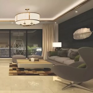 Living Room in 2.5 BHK Apartment at Our Home CHS, Jeevan Nagar – for Rent