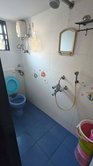 Bathroom in 2 BHK Apartment at Mahim West – for Sale