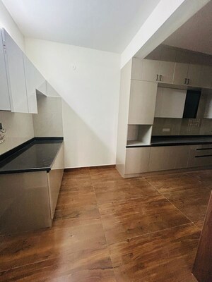 Kitchen in 3 BHK Builder Floor at Ombr Layout – for Rent