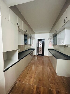 Kitchen in 3 BHK Builder Floor at Ombr Layout – for Rent