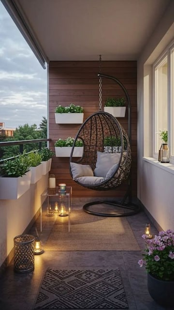 Balcony in 3.5 BHK Villa at Jigani – for Sale