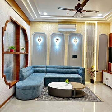 Living Room in 4 BHK Villa at Mansarovar – for Sale