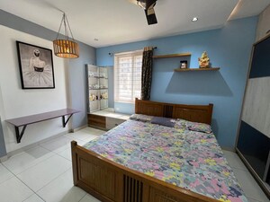 Bedroom in 3 BHK Apartment at Aparna HillPark Silver Oaks, Chanda Nagar – for Rent