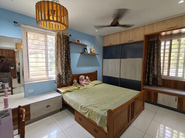 Bedroom in 3 BHK Apartment at Aparna HillPark Silver Oaks, Chanda Nagar – for Rent